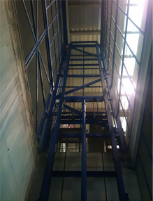 Plataformas y Equipos de Elevación S.L. estructura de elevador